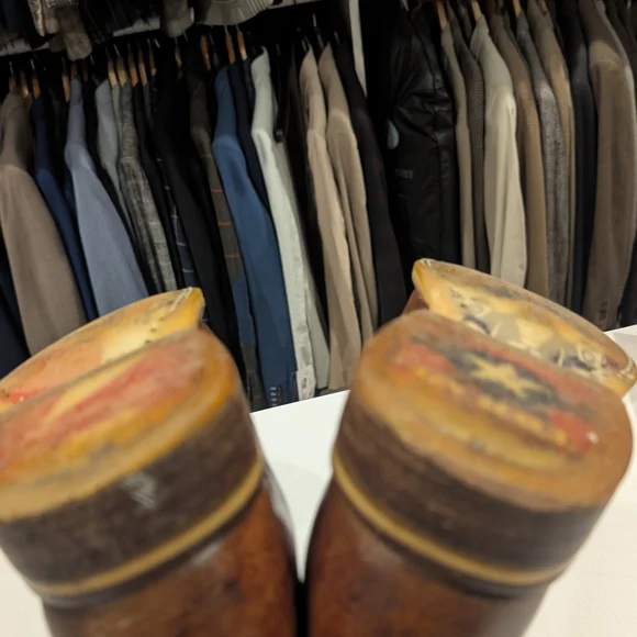 Tin Haul Justice American Brown Western Cowboy Boots Men's 9.5 Captain America - Picture 14 of 16